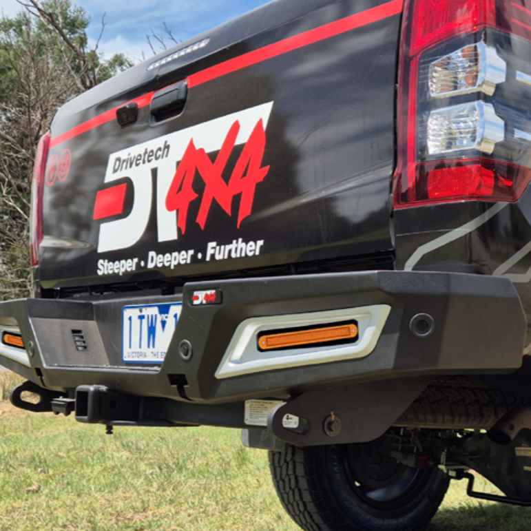 Dirty4x4 Rear Step and Tow Bar Ford Ranger PXIII